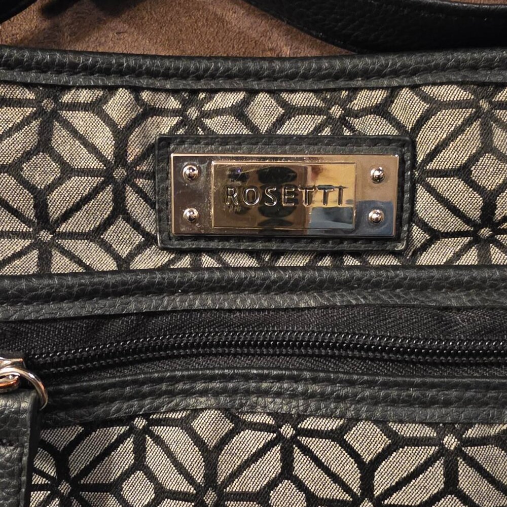 ROSETTI crossbody handbag PURSE Black - Patterned
